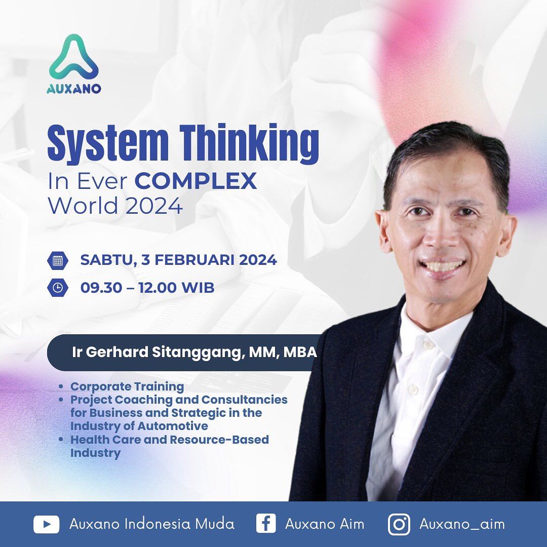 System Thinking In Ever Complex World 2024